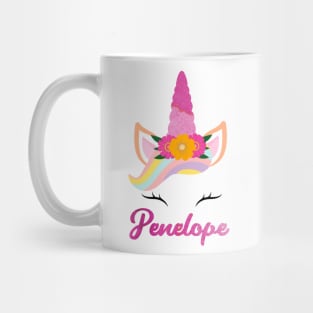 Name penelope unicorn lover Mug